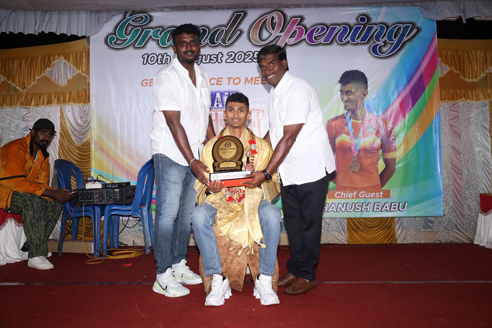 Dhanush Babu at Rink